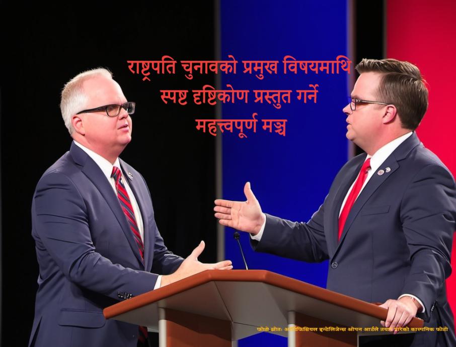 अमेरिकी उपराष्ट्रपतिको बहस साँझ ९ बजेदेखि